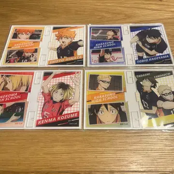 하이큐!! 사진 프레 스탠드 vol.4 4종 세트