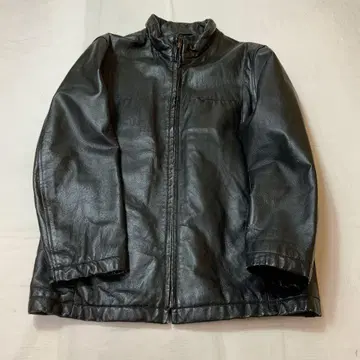 퍼스트 다운 가죽 자켓 돈피 M