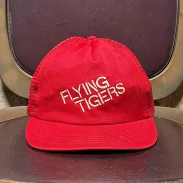 데드스탁 메쉬 캡 USA 레드 FLYING TIGERS 빨간색