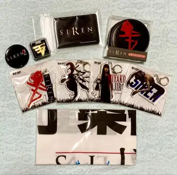 SIREN전 코인 케이스, 패스 케이스, 손수건, 배지, 아크릴 키링