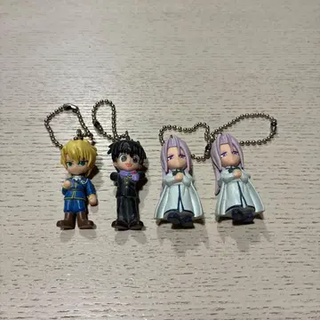 오늘부터 마왕! 마스윙 마스코트 피규어 키링 4개