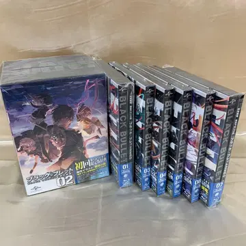 블랙 불릿 최초 한정판 BOX 포함 전 7권 세트 Blu-ray
