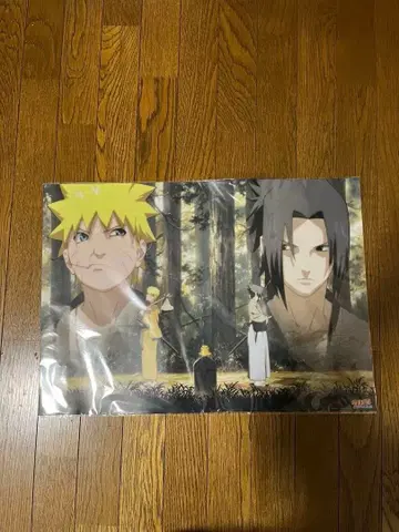 나루토 사스케 클리어 포스터 돌풍전