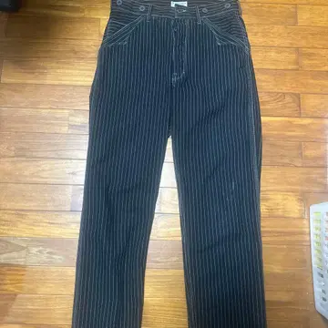 Schott 히코리 데님 블랙 32