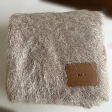 새상품급 anuans 알파카 니트 머플러 (BEIGE) 클리닝 완료