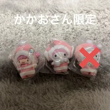 치비또모 산리오 캐릭터 키링 3개 세트