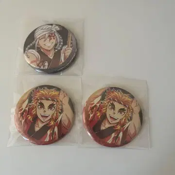 귀멸의 칼날 렌고쿠 쿄쥬로 우즈이 텐겐 캔뱃지 아와오도리