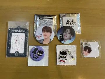 TREASURE 굿즈세트 배지 키링