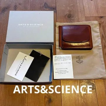 아츠 앤드 사이언스 머니클립 지갑 카우 가죽