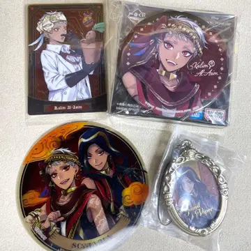 트위스테 스칼라비아 4점 묶음 판매 캔뱃지 마그넷 스트랩 카드