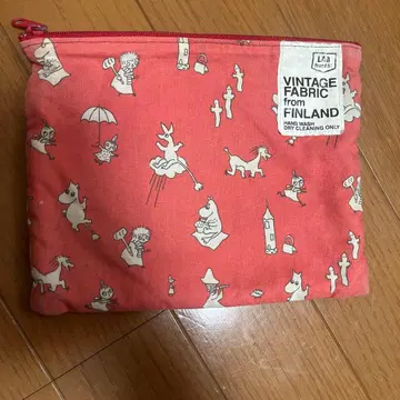 무민 빈티지 패브릭 파우치
