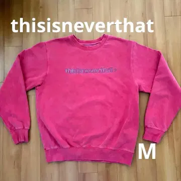 새상품급 thisisneverthat 네버댓 맨투맨 M