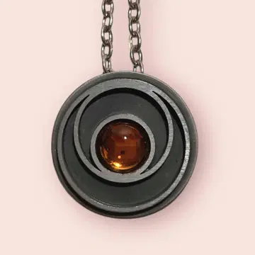 벤트 라르센 목걸이 빈티지 레트로 구제 의류 덴마크