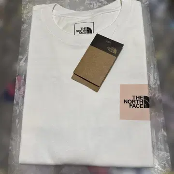 THE NORTH FACE 화이트 티셔츠