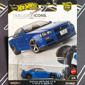 핫휠 프리미엄 스카이라인 GT-R BNR34 타임리스 아이콘즈