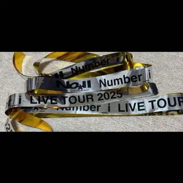 Number i 넘버아이 사이타마 공연 은색 테이프 노컷 풀 1개