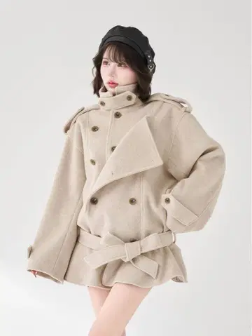 다리치 드롭 숄더 자켓 코트 Darich