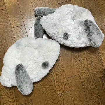 스누피 복슬복슬 버킷햇 USJ