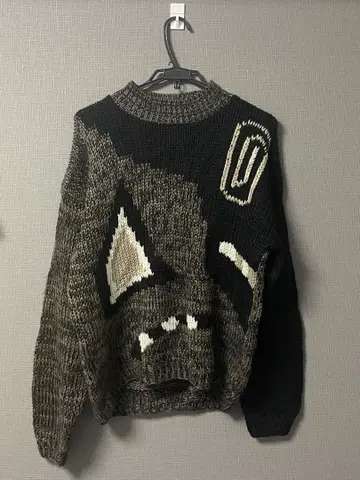 그래픽 니트 / 니트 / 구제 의류 / 가격 인하 가능