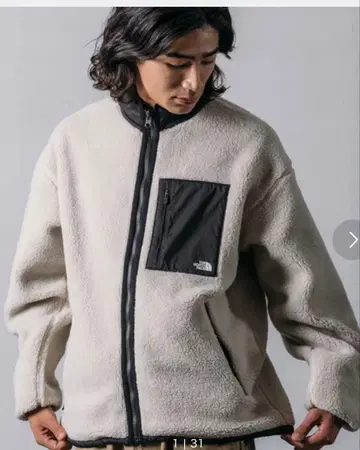 THE NORTH FACE 플리스 자켓 아이보리