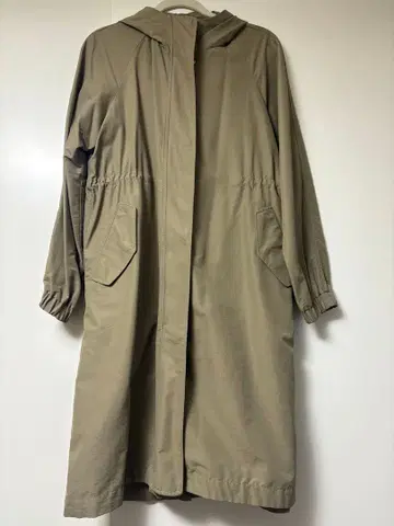 KUMIKYOKU 후드 부착 롱 코트 사이즈 3