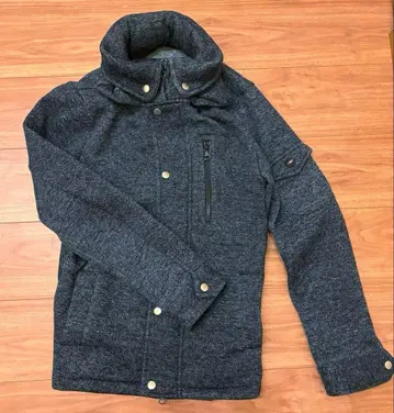 BEAMS HEART 볼륨 넥 플리스 블루종 후디 새상품급