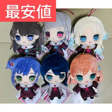 러브 라이브! 하스노소라 큐루마루 봉제 인형 6종 컴프 세트 2
