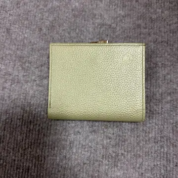 황실 골드 가죽 이단 접이식 지갑 코인 포켓 부착