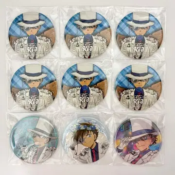 괴도 키드 코난 플라자 캔뱃지