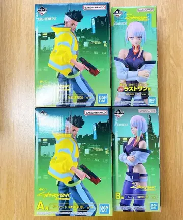 사이버 펑크 제일복권 피규어 데이비드 루시 4점 세트