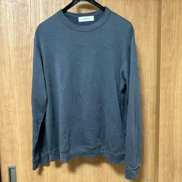 AOURE T셔츠 롱T 그레이 M