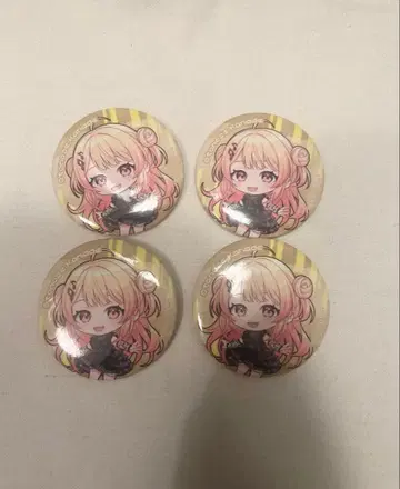 ReGLOSS 오토노세 카나 스이파라 콜라보 후기 캔뱃지 4개 세트