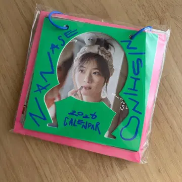 니시노 나나세 굿즈 탁상 달력 2026 도이야상