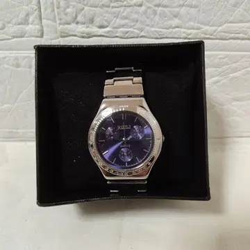 RUILI 손목시계 쿼츠 남성용 크로노그래프 스테인리스