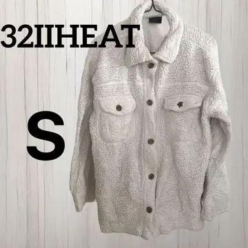 32IIHEAT 보아 자켓 화이트 XS/S