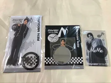 메구로 렌 아크릴 스탠드 스티커 거울 세트 ON
