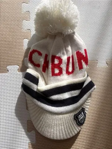 [ JACK BUNNY ] 폼폼 포함 니트 모자