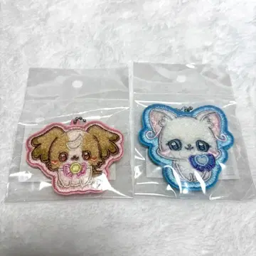 원더풀 프리큐어 푸치큐어 첫 카페 사가라 자수 키링