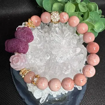 [ 2026년 십이지신 ] 루비 말 아라산 마노 모란 팔찌