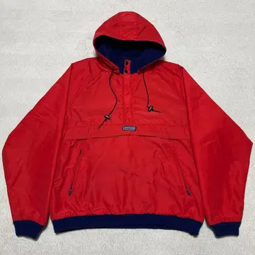 Lands' End 후드 부착 레드 마운틴 파카 90's~
