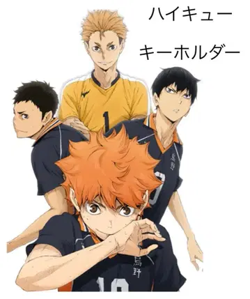 하이큐 아크릴 키링 세트 새상품 5개 덤 2개