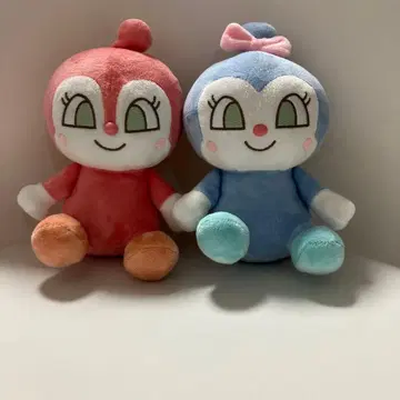 짤랑이와 코킨짱 파스텔 컬러 봉제 인형