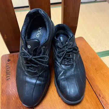 x-io 블랙 골프화 스파이크 포함