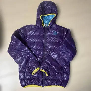 CHUMS 보라색 다운 자켓