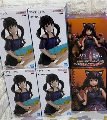 리코리스 리코일 피규어 이노우에 타키나 2종류 4개