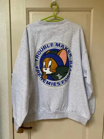 [ 미착용 ] 톰과 제리 트레이닝복 남성용 L 사이즈