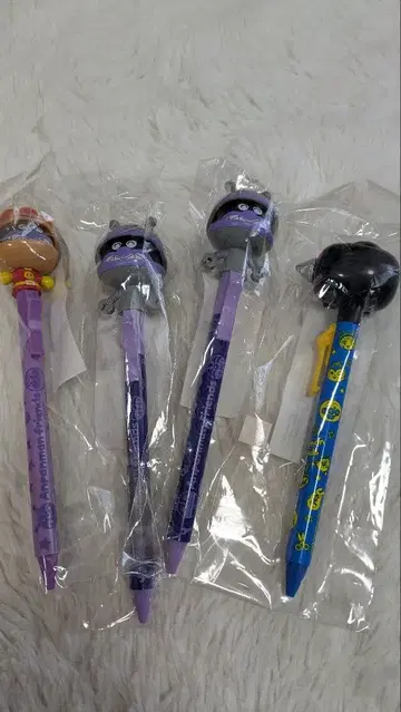 호빵맨 뮤지엄 액션 볼펜 세균맨 모그린 1개