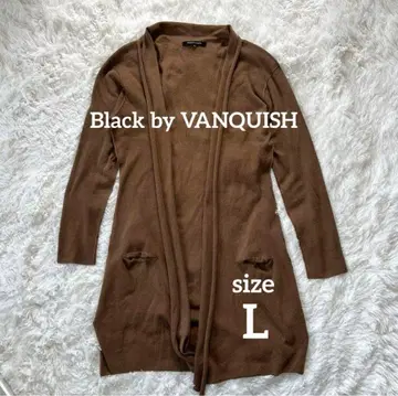 Black by VANQUISH 니트 가디건 남성용 L 사이즈