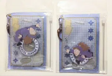 닌타마 란타로 파우치 아크릴 스탠드 하치야 사부로 후와 라이조