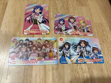 아이돌 마스터 바나나 여권 4장 세트